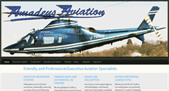 Desktop Screenshot of amadeusaviation.com